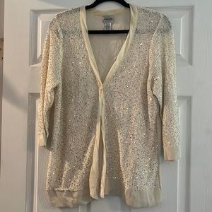 COPY - Chico’s sequin cardigan
